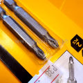 Tolsen 2pcs Philip Screwdriver Bit Set (PH 1 | PH2 | PH3 x 25mm | 50mm) S2 Industrial Steel. 