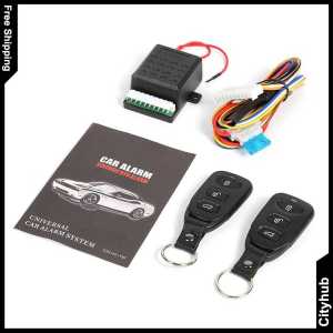 [7 Days Money Back Guarantee]Universal Car Alarm Systems Auto Remote Central Kit Door Lock Keyless Entry System Central Locking with Remote Control[Arrive within 3 days]