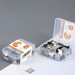 Set kẹp giấy 8 ghim thay thế kẹp kẹp tài liệu hồ sơ văn phòng chắc chắn tái sụng -Aeneas Shop