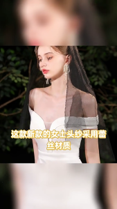 Elegant Hand Embroidered Tulle Wedding Veils Delicate Flower Lace Bridal Veils for Bride & Cosplay