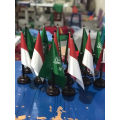 (Murah-Grosir) Bendera merah putih + tiang meja satu set /Bendera Meja Indonesia / Bendera Meja Merah Putih/Bendera Merah Putih. 