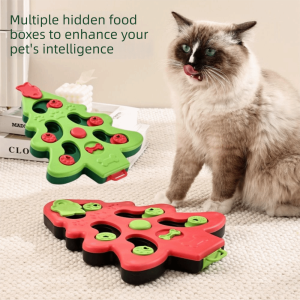 CANICECA Multicolor Interactive Dog Toys Smart Puzzles Plastic Dog Enrichment Toys Pet Puzzles Dogs Cats