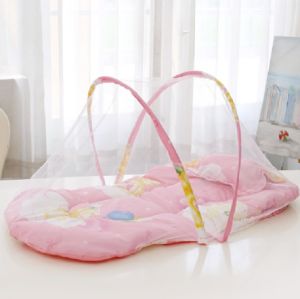 Kasur Lipat Kelambu Bayi Lindungi Baby Anti Nyamuk Set Tempat Tidur Anak Balita Aman Nyaman