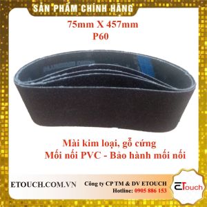 Đai nhám - Nhám Vòng SIZE 75mm x 457mm Vải Nhám A.K47
