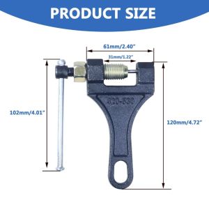 Motorcycle Heavy Duty chain disassembler 420-530 chain unloader/cutter remover for motorcycle/tricycle Tahan lama