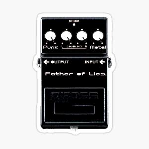 Eye-Catching Guitar Pedal Vinyl Sticker Decals - Aesthetic Guitar FX Pedal Art Decal Stickers for Laptop Journal Tumbler Phone Case Guitar Case | Mini Effect Pedal Illustration Pre-Cut Waterproof Vinyl Decal Sticker Pack 2026