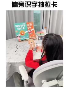 【Ship in 24H】Ship 24H 偏旁识字抽拉卡 象形识字 儿童趣味象形看图识字 幼小衔接早教启蒙400+识字卡 看图认字偏旁部首组合记忆卡片 幼儿识字 魔法汉字 益智玩具