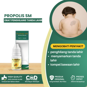 Obat Penghilang Tanda Lahir Obat Penghilang Noda Hitam Di Muka Obat Menyamarkan Tanda Lahir Merah Pada Bayi Obat Pengelupas Tanda Lahir Obat Tompel Bawaan Lahir Obat Memudarkan Tanda Lahir Hitam Coklat Menonjol - Propolis SM