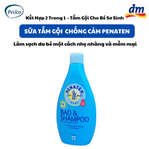 Sữa Tắm Gội Penaten Bath & Shampoo 400ml - Dịu nhẹ không cay mắt - Thương Hiệu Đức (SX ở Ý - EU)