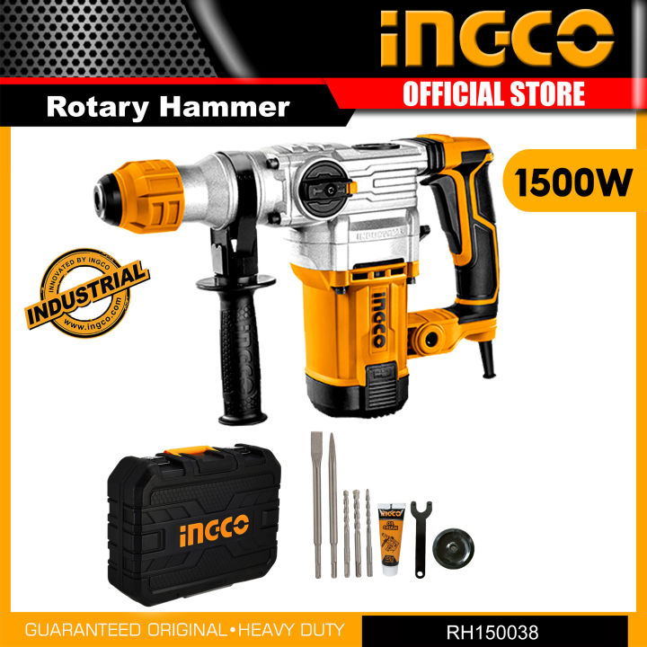 Ingco Sds Plus Rotary Hammer Drill Chipping Gun Demolition Electric Hammer Rh150028 Rh150038