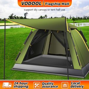 【Fast delivery】 Folding Canopy Rod for Tents - 2m Awning Pole for Camping and Outdoor Activities
