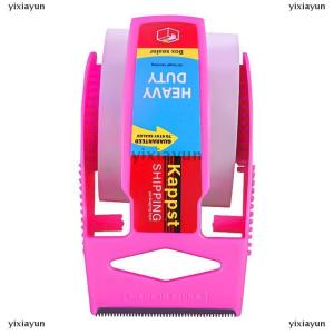 [COD] yixiayun 1 Set Transparent Tape Cutter Heavy Duty Packaging Tape With Dispenser For Shipping Clear Packing And Moving Supplies