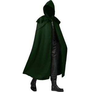 SIRENXI Áo khoác Áo choàng có mũ Halloween Áo khoác Jacket Hoài cổ Áo choàng dài Gothic Đồ chơi Quà Tặng Chống trượt Áo choàng hoàng tử cướp biển Hiệp Sĩ Trẻ em người lớn