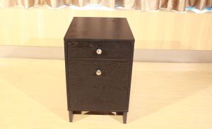 LeQu Side Table/ Nightstand/ File Cabinet/ 2 Drawer Storage (F01)