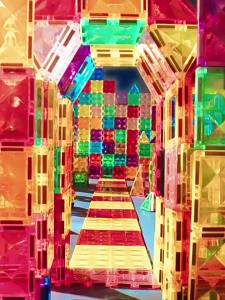 [ New Products from Manufacturers ] Magnetic Tiles Deer Childrens Educational Magnetic Puzzle Toy Building Blocks Colorful Window