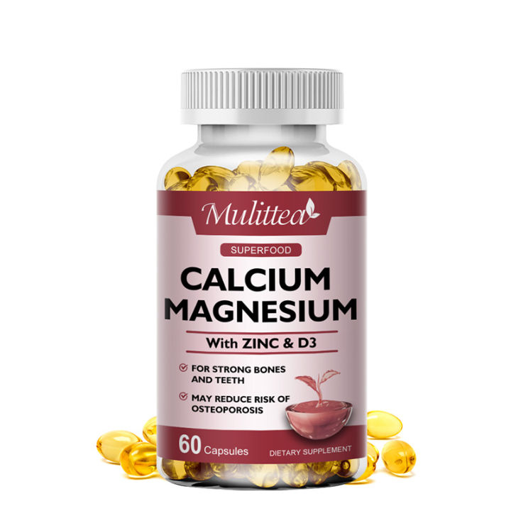 Mulittea Calcium 1000mg Magnesium 400mg Zinc 25mg Vitamin D3 600iu
