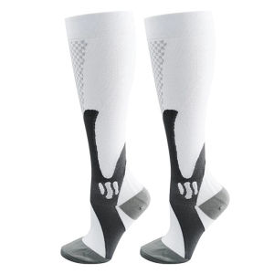 Compression Socks Knee High Stockings For Men Women Graduated Support Athletic Travel Running