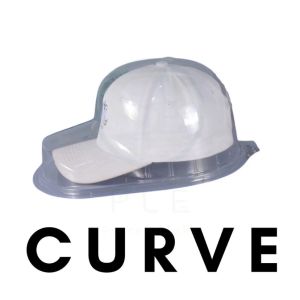 5 SETS Cap Case Protector - Curve Brim & Flat Brim Transparent for Display and Collections