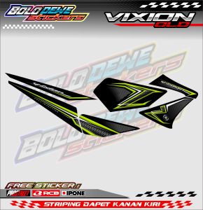 STRIPING VARIASI YAMAHA VIXION OLD / STICKER LIST MOTOR YAMAHA VIXION LAMA