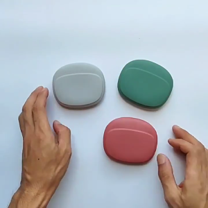 Portable Silicone Headphone and Wire Headphone Storage Data Cable Storage Case Securely Store Your Small Item