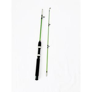 Pancing Sambung 2 Atas Bawah Harga Murah Spinning Fishing Rod Fiber Glass Telescopic untuk Air Tawar Harga Murah