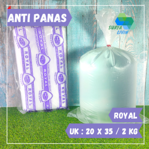 Plastik Anti Panas / Tahan Panas Royal Uk. 20x35 / 2 kg isi 200gr