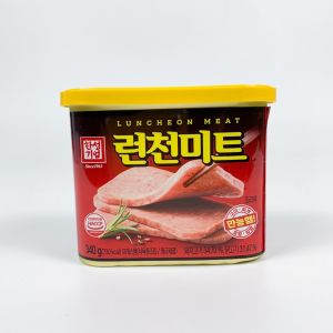 แฮมกระป๋องเกาหลี SPAM Luncheon Meat 340g อาหารเกาหลี 스팸 แฮมเกาหลี 런천미트