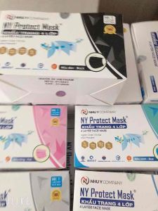 ( COMBO 5 HỘP 5 MÀU ) KHẨU TRANG Y TẾ 4 LỚP CAO CẤP - THƯƠNG HIỆU NHƯ Ý