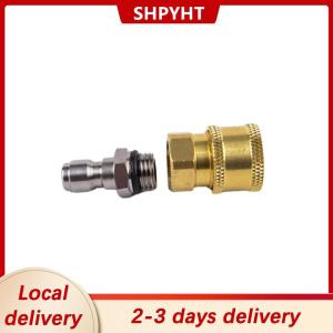 [COD] SHPYHT Local delivery Ship within 24 hours High Pressure Washer Connector Adapter 1 4  Female Quick Connect M14x1.5 Thread