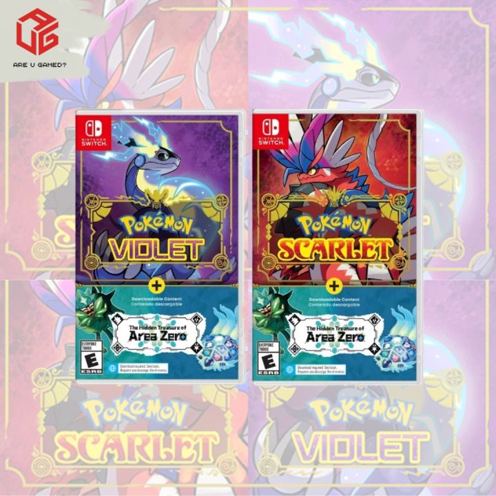 Pokemon Violet/Scarlet + The Hidden Treasure of Area Zero DLC ...