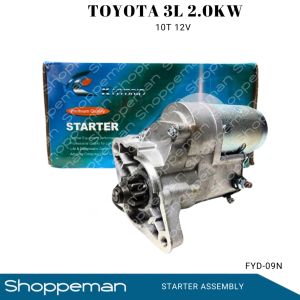 TOYOTA 3L 5L DUNA STARTER ASSEMBLY MOTOR 2.0KW 10T 12V 228000-0640 FYD-09N