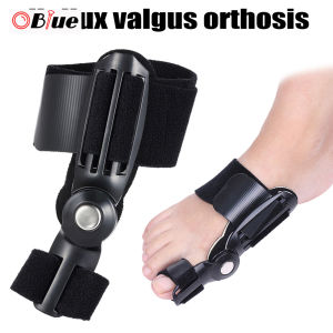 OBlue Big Toe Bunion Splint Corrector Adjustable Straightener Pain Relief Hallux Valgus Orthosis Support