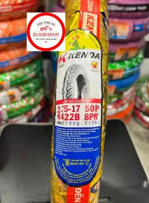 Vỏ Lốp xe máy KENDA 250-17+ 275-17 8PR ( 8 lớp) lốp thồ chở hàng nặng