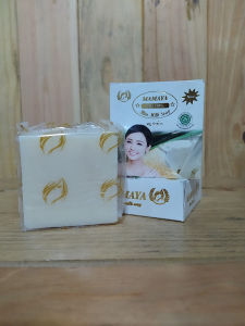 MAMAYA Rice Milk Soap 60gr/sabun mamaya/sabun batang/sabun wajah dan badan/sabun beras mamaya/sabun pencerah kulit/pelembut kulit/mamaya sabun batang pelembab kulit/Nirmala69
