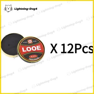12Pcs LOOE Black Shoe Cream shine leather Shoe clean health maintainance Nursing KIWI shoe polish