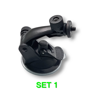 ที่ติดกระจก Suction cup รุ่นหัวสกรู ใส่กล้องแอคชั่น กล้อง GOPRO Nanotech สต็อกในไทย