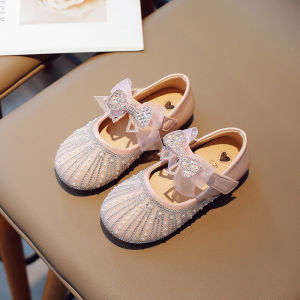SEPATU SENDAL FLATSHOES ANAK CEWE PEREMPUAN KOREAN STULE PESTA - CELLA