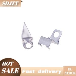 SDJZT 100 PCS 3D Channel Letter Hanging Ear Stainless Steel Metal Sign Installation Fixing Spare Part Advertising Hardware