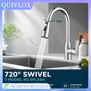 Faucet Aerator Tap Extension 720 Degree Swivel Anti Splash Filter Nozzle Water Saving Kitchen Sink