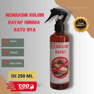 Spray Anti Rayap | Cairan Pengusir Rayap Kayu | Obat Pembasmi Rayap Tanah 250 ml
