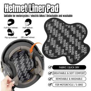 Vacaka Breathable Helmet Liner Cushion Pad Quick-drying Sweat Wicking Helmet Insulation Lining Pad