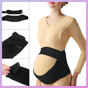 ✨COD✨3 in 1  Women Belts Maternity Belly Belt Waist Care Abdomen Maternity Support Back Belt