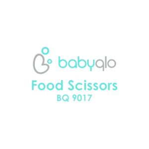 Babyqlo Baby Ceramic Food Scissor BQ 9017 / Gunting Makanan Bayi / Gunting Makanan Anak / Gunting Makanan Keramik / Gunting Keramik / Gunting Makanan Bahan Keramik / Perlengkapan Mpasi Bayi / Pemotong Makanan Bayi / Ceramic Scissor / Baby Food Scissor