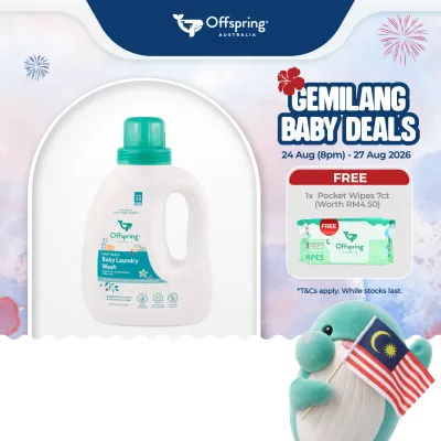 Offspring Organic Baby Laundry Wash (1Litre)