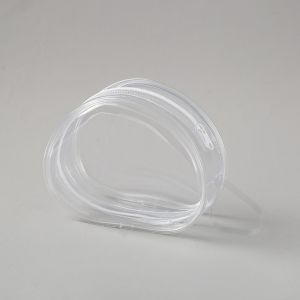 DRESSPLUS hirono protector labubu transparent bag Transparent Clear Outdoor Doll Bag Clear Bags Waterproof Zipper Outdoor Doll Display Bag Mini PVC Doll Storage Pouch Doll Accessories