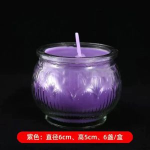 【Wholesale】Smokeless Candle 24 hours lotus candle Butter Lamp home temple for Buddha ever-burning lamp 中元节 酥油灯 酥油蜡烛 佛前供灯