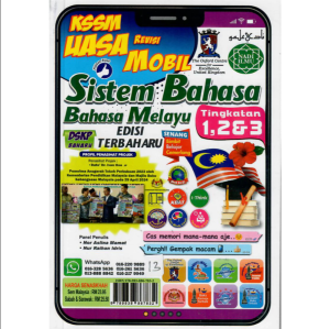 Buku Nota Sistem Bahasa Melayu Tingkatan 1 2 3 KSSM UASA Ringkasan Rujukan Revisi Mobil