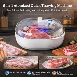 6 in 1 Multifunctional Quick Thawing Artifact Meat Defrosting Machine Meat Preservator Household Frozen Food Sterilizer