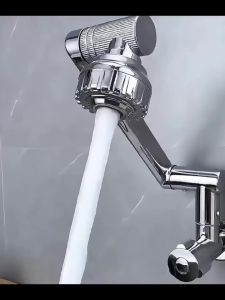 Deck Mounted Kitchen Faucet Stainless 360° Swivel with Two Water Flow Options【24 hours delivery】COD