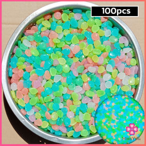 Missyou หินเรืองแสงตกแต่งสวน หรือตู้ปลา ขนาดหิน 0.8-1cm 40-50 ก้อน ต่อแพ็ค / 90-100 ต่อแพ็ค luminous stone
